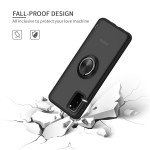 Wholesale Tuff Slim Armor Hybrid Ring Stand Case for Samsung Galaxy A01 Core (Black)